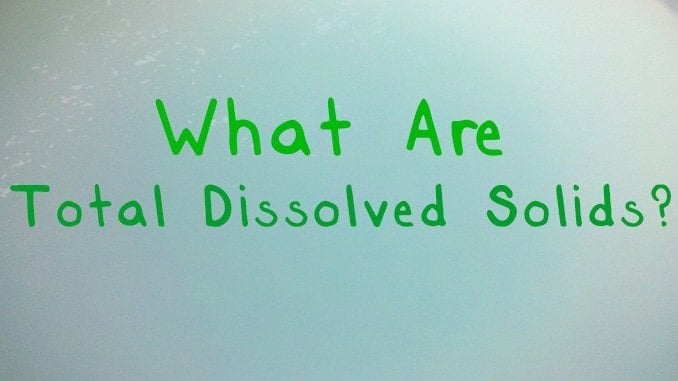 What are Complete Dissolved Solids?